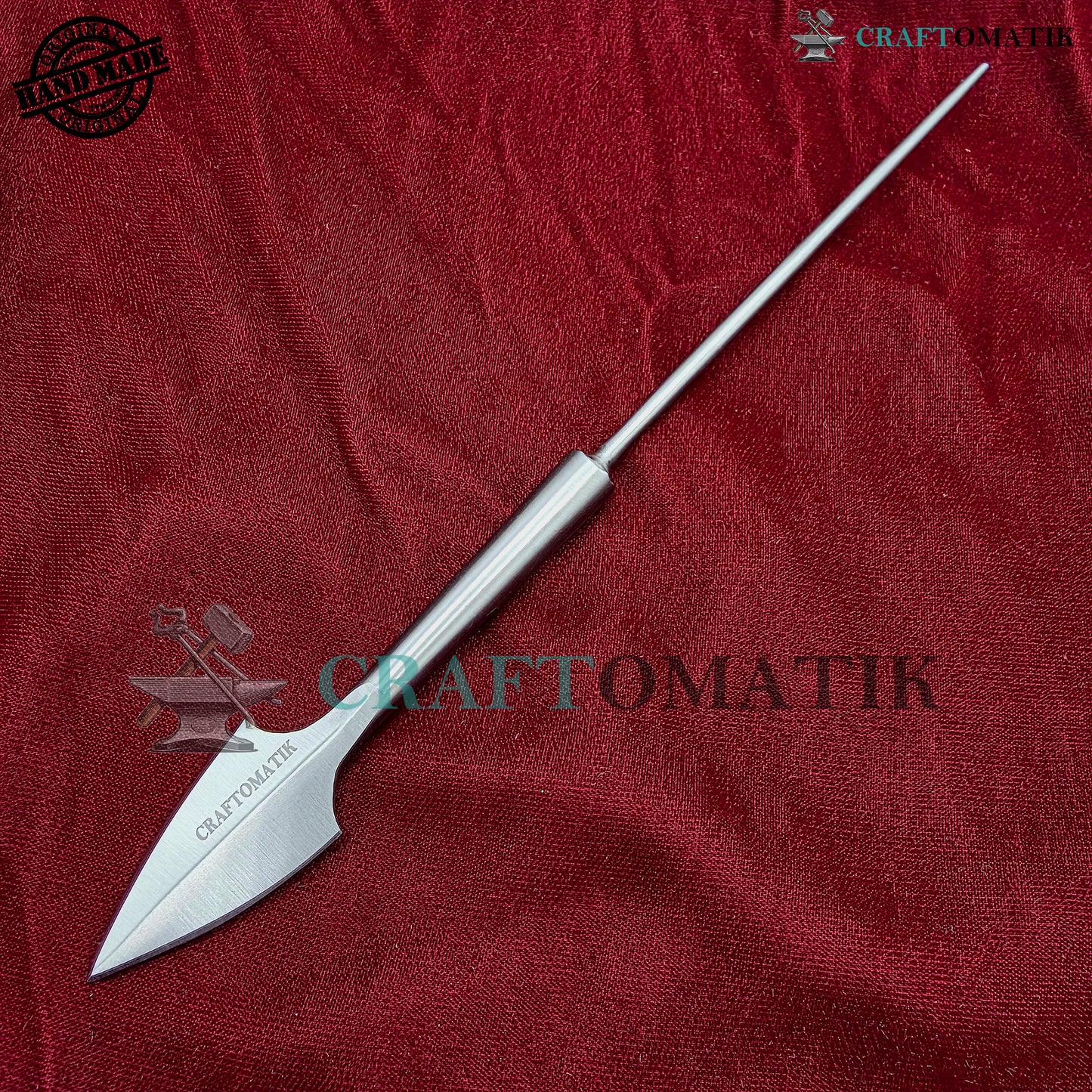 Arrowheads Handcrafted | Medieval Archery Hunting Tips | 35 grams | Handcrafted Steel Arrows | AHF40