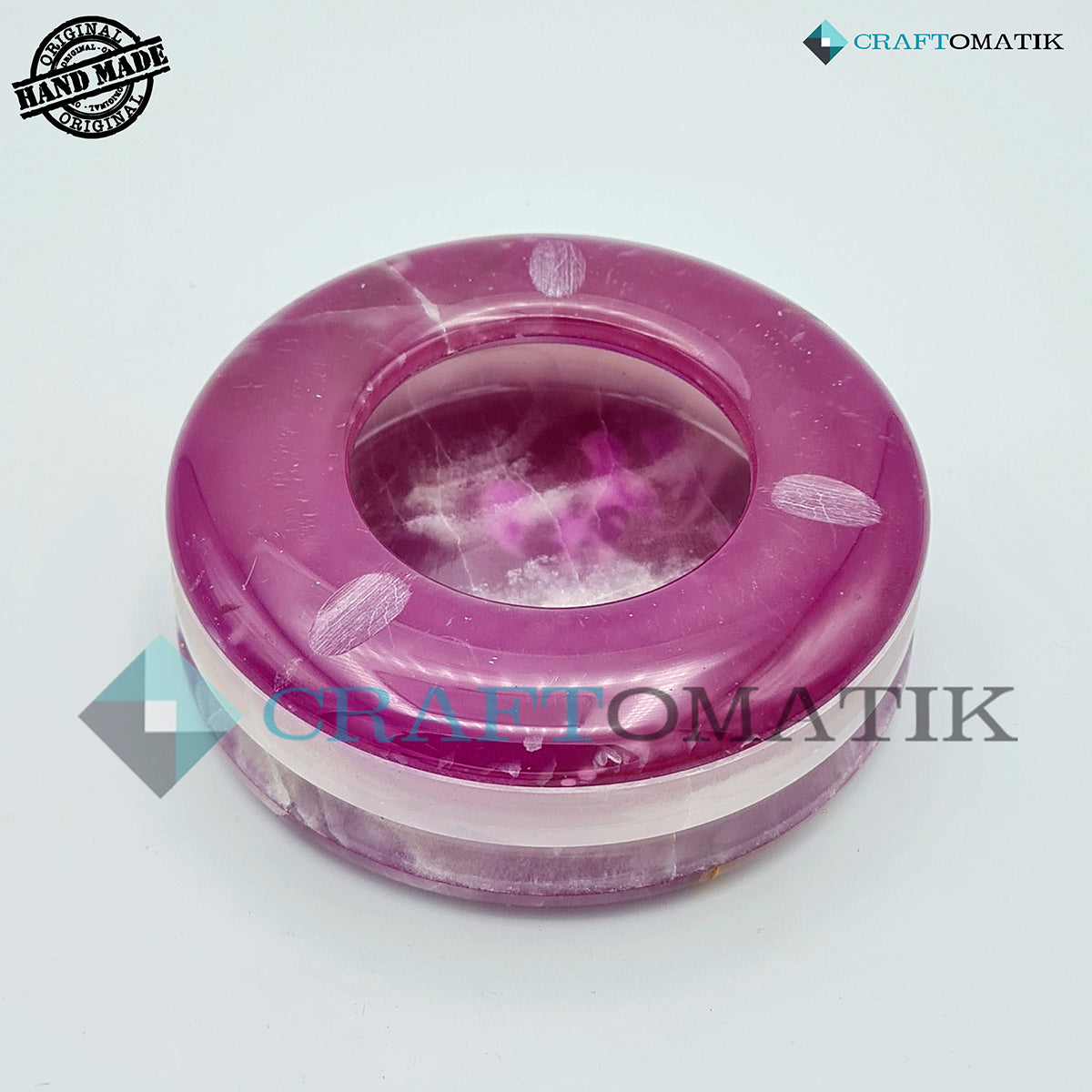 Royal Ash Tray | Marble Stone 500g | Hand made | AT01-PR
