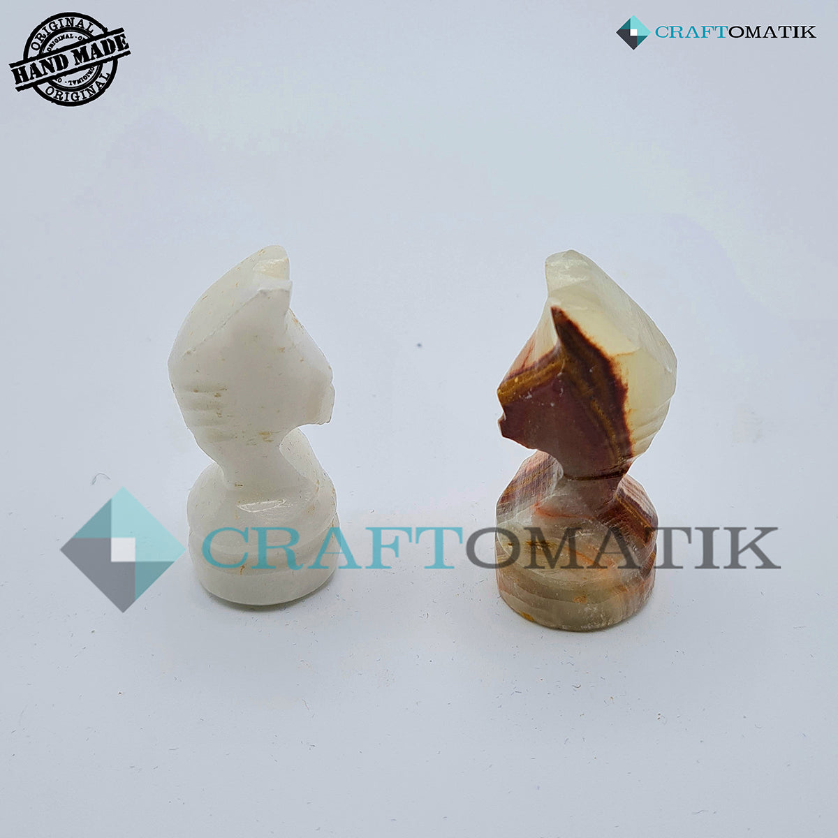 Royal Chess Board Gift Set | Marble Stone 5 kg | Hand made | CB01