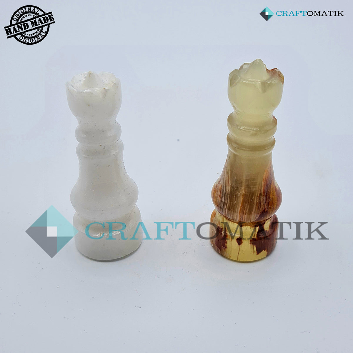 Royal Chess Board Gift Set | Marble Stone 5 kg | Hand made | CB01