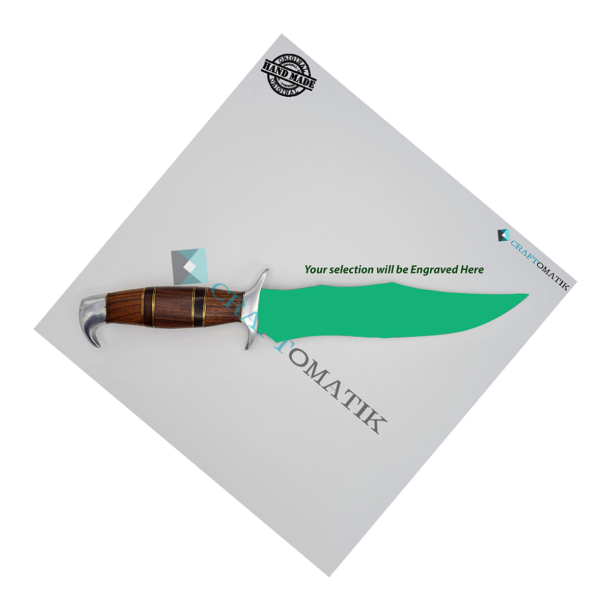 Elite Hunting Knife | Stainless Steel | Custom Engraving