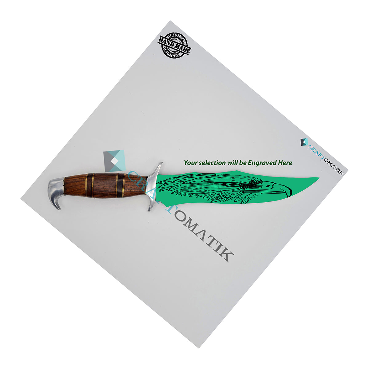 Elite Hunting Knife | Stainless Steel | Custom Engraving