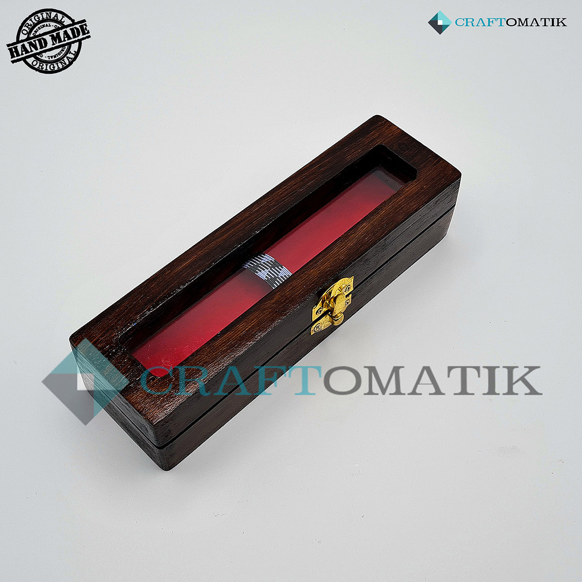 Damascus Steel Barber Razor Giftset - DBR58
