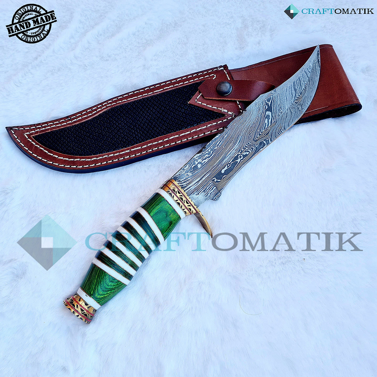 Damaszener Bowiemesser - III