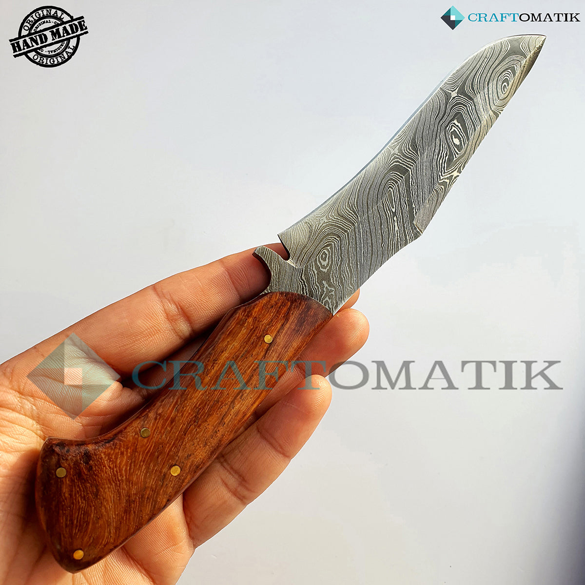 Damast Jagdmesser - LXXIII