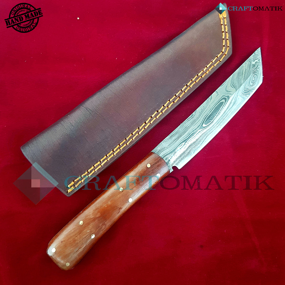Damast Jagdmesser - LXXXI