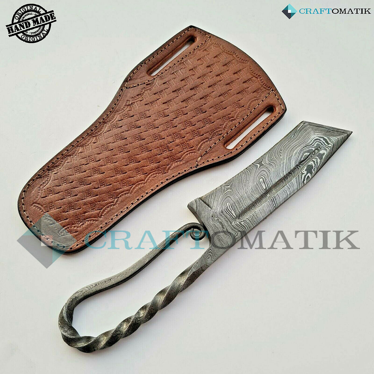 Damast Mittelalter Messer - IV