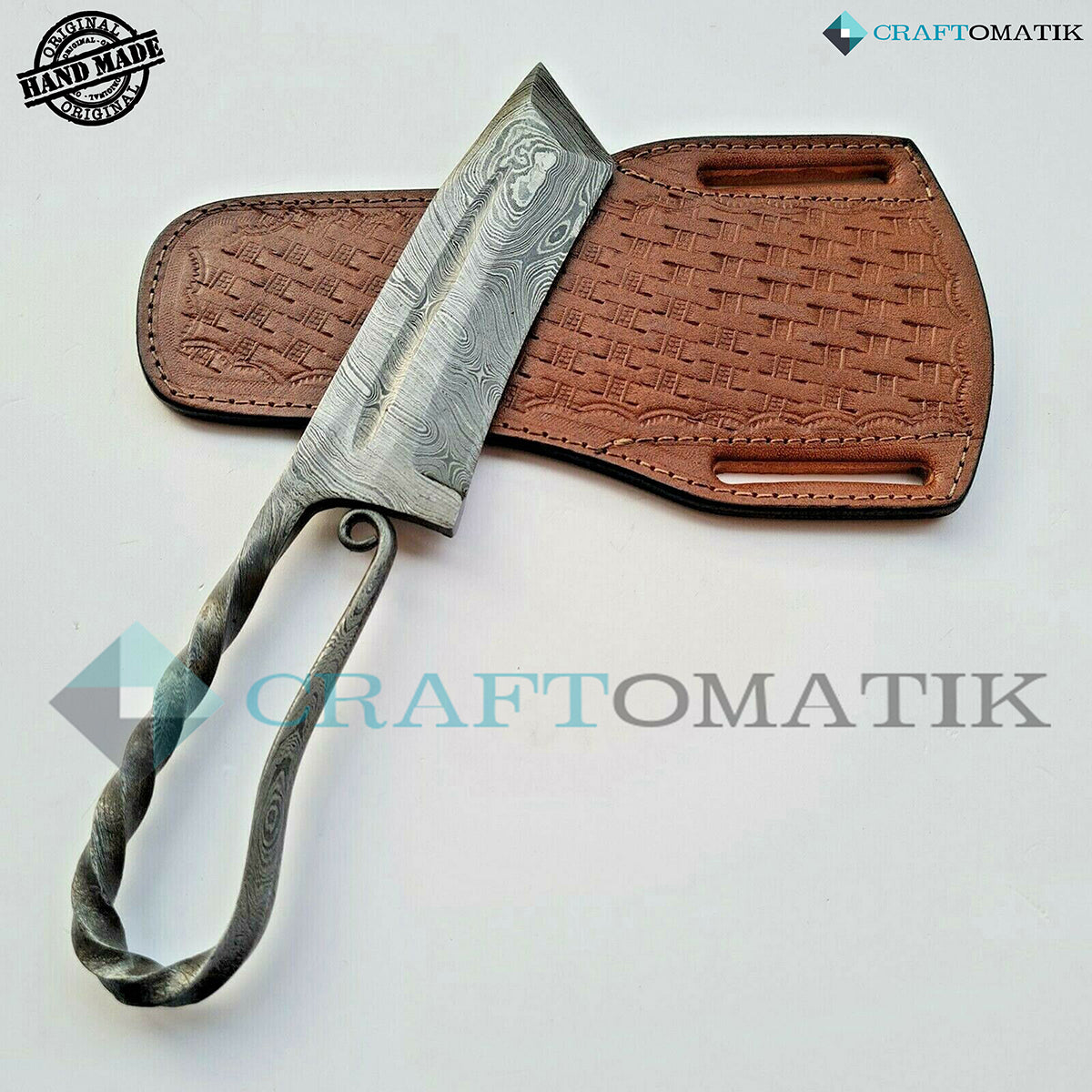 Damast Mittelalter Messer - IV