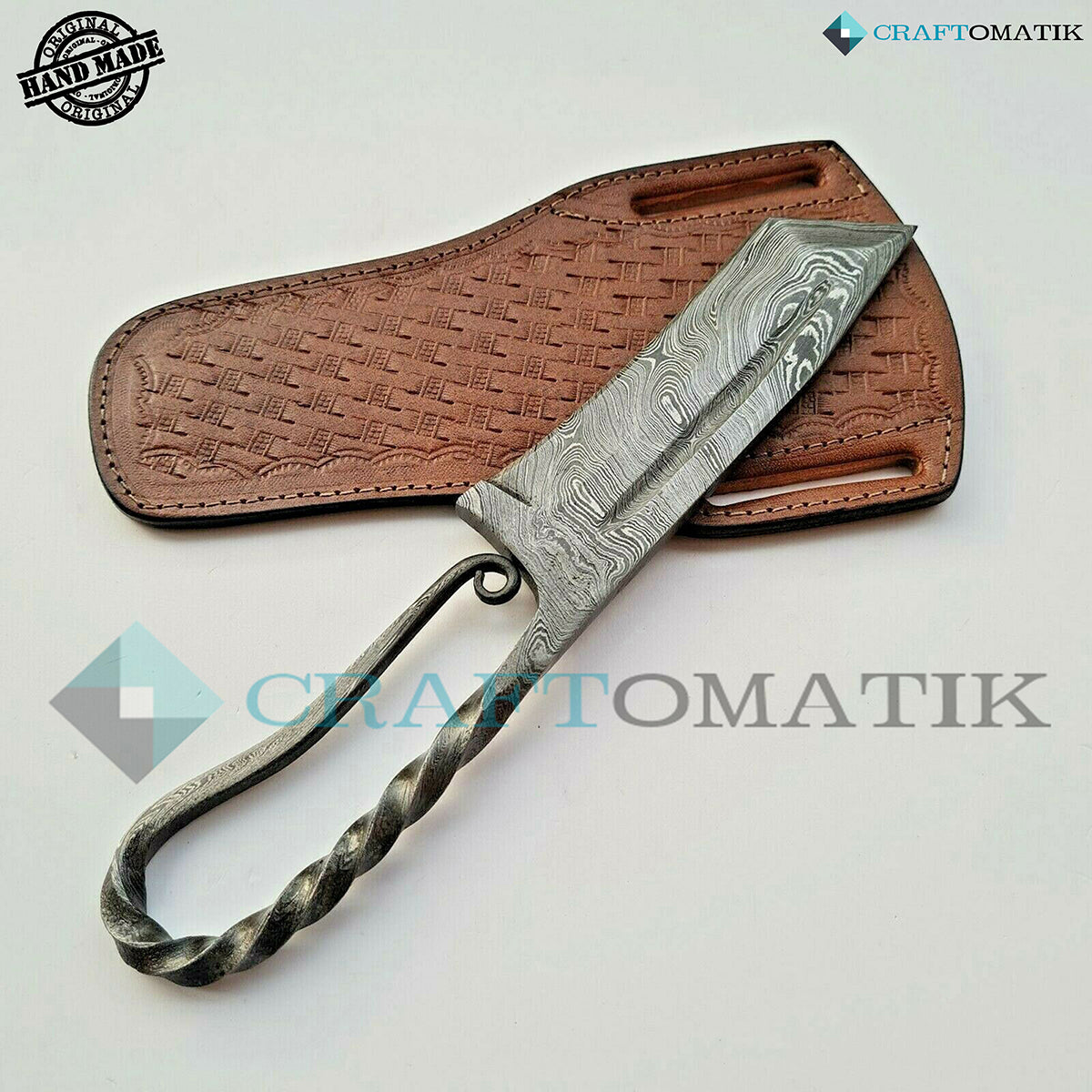 Damast Mittelalter Messer - IV