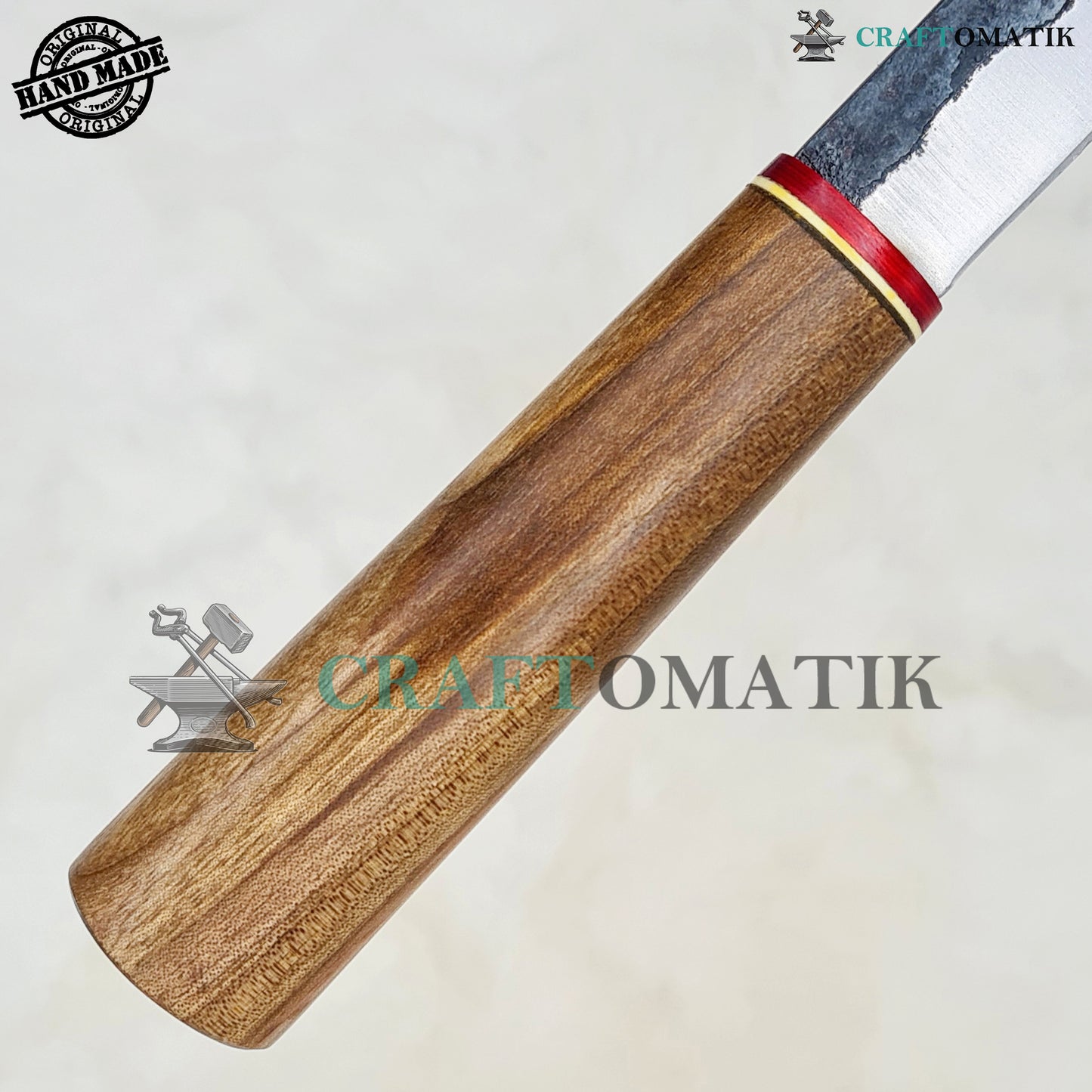 Medieval Celtic knife | Handmade Viking knife 20 cm | Carbon steel blade Garden Camping knife | leather cover | LARP | HFK28