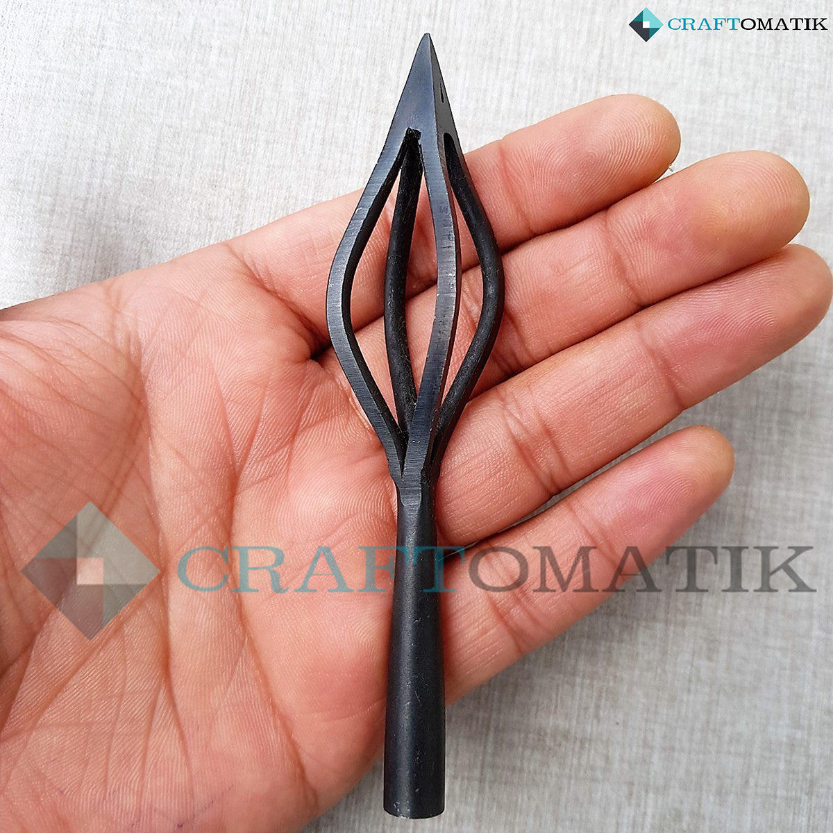 Fire Arrow Tips Handforged | Medieval Archery Hunting | 575 Grain | Handmade Arrows | AHF10