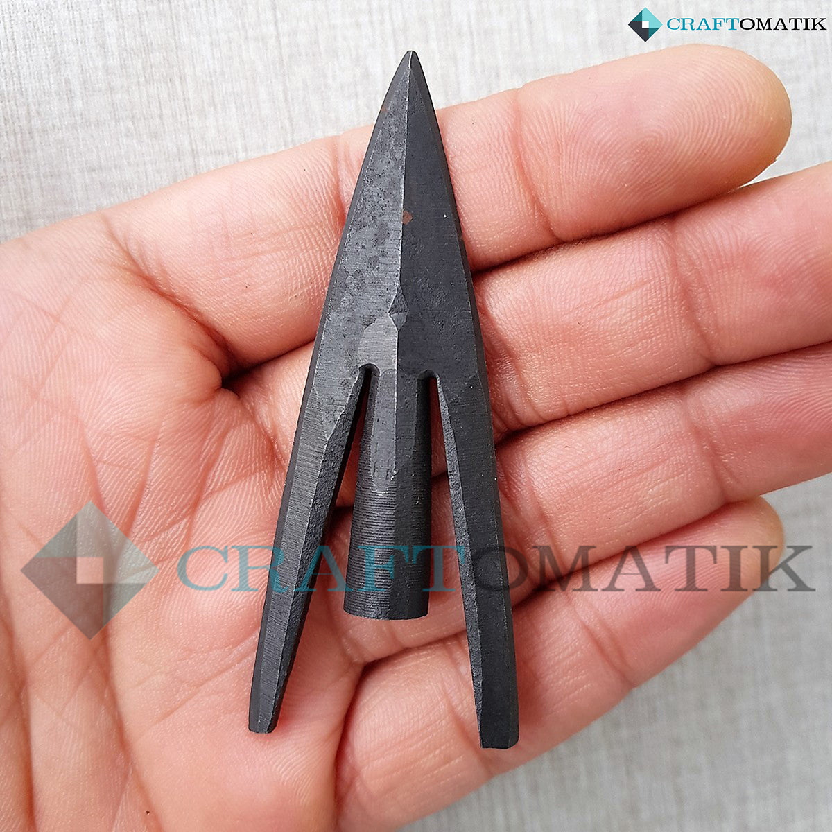 Arrow Tips Handforged | Medieval Archery Hunting | 340 Grain | Handmade Arrows | AHF12