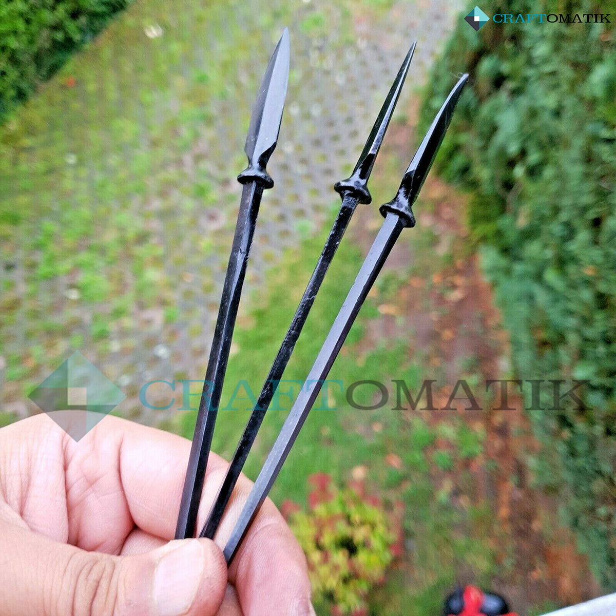 Arrow Tips Handforged | Medieval Archery Hunting | 245 Grain | Handmade Arrows | AHF35