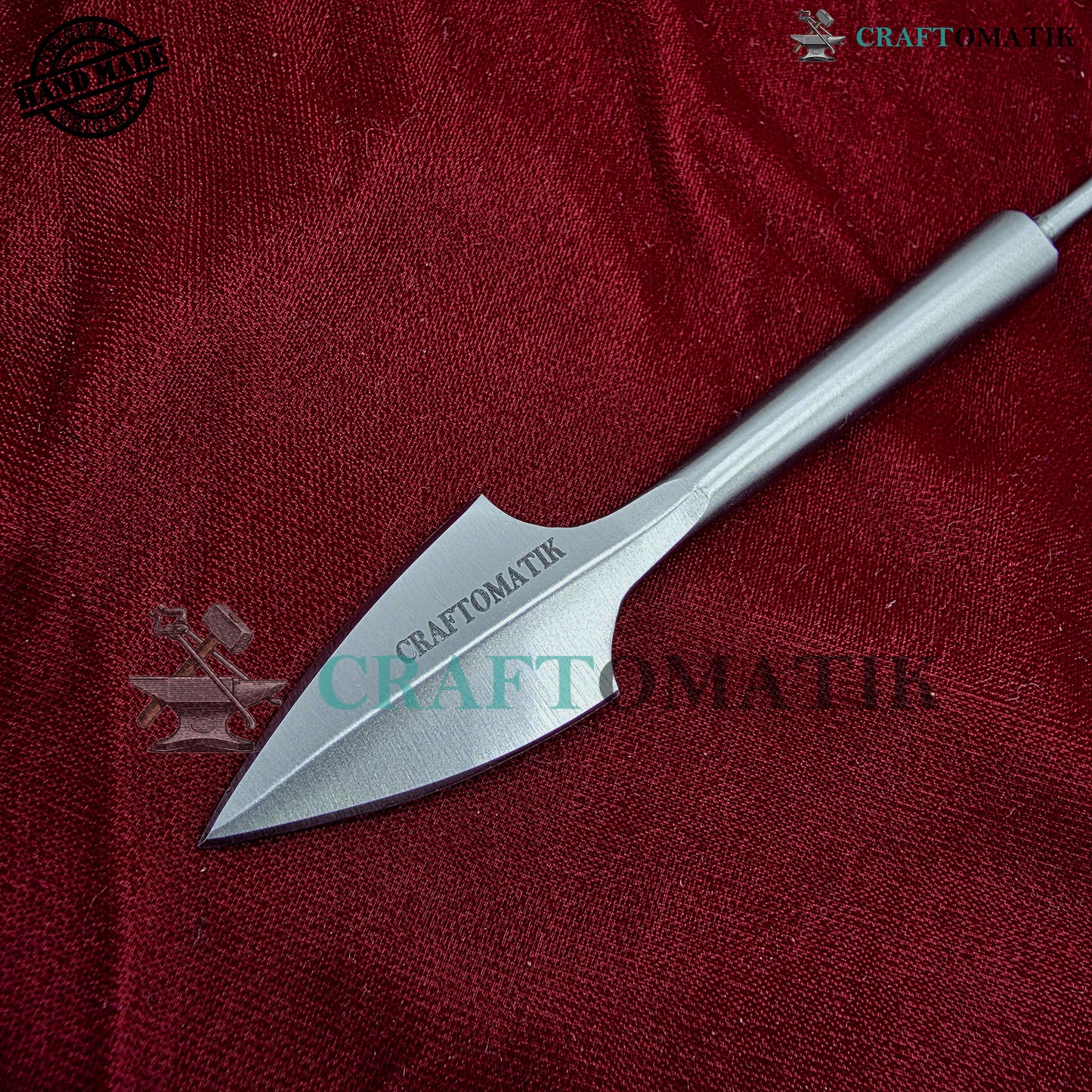 Arrowheads Handcrafted | Medieval Archery Hunting Tips | 35 grams | Handcrafted Steel Arrows | AHF40