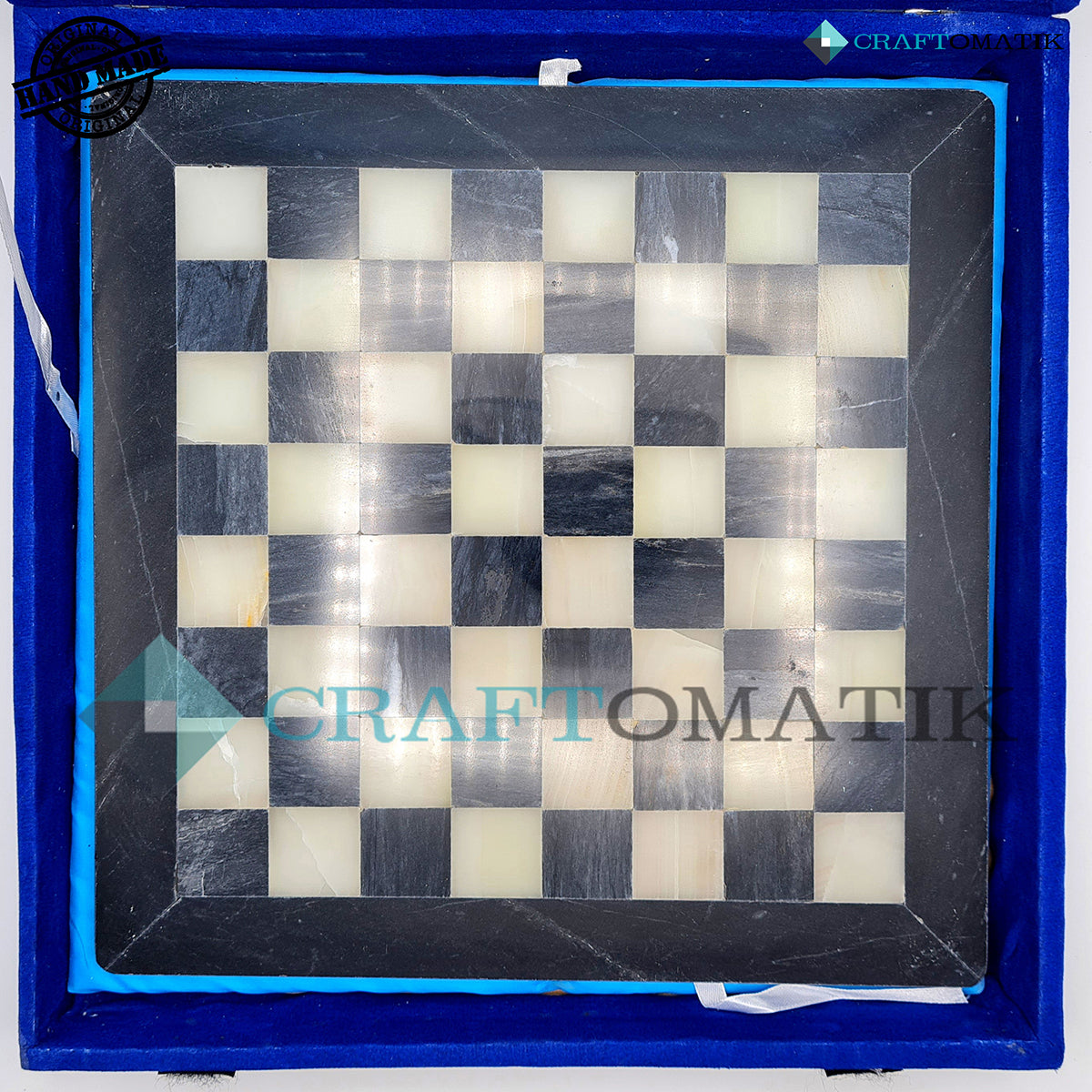 Royal Chess Board Gift Set | Marble Stone 5 kg | Hand made | CB03
