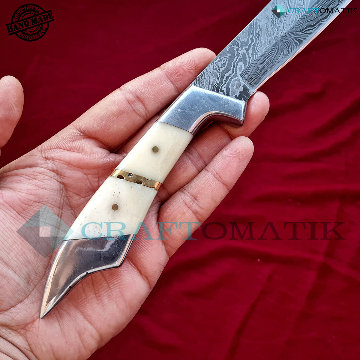 Damaszener Jagdmesser - Elegant