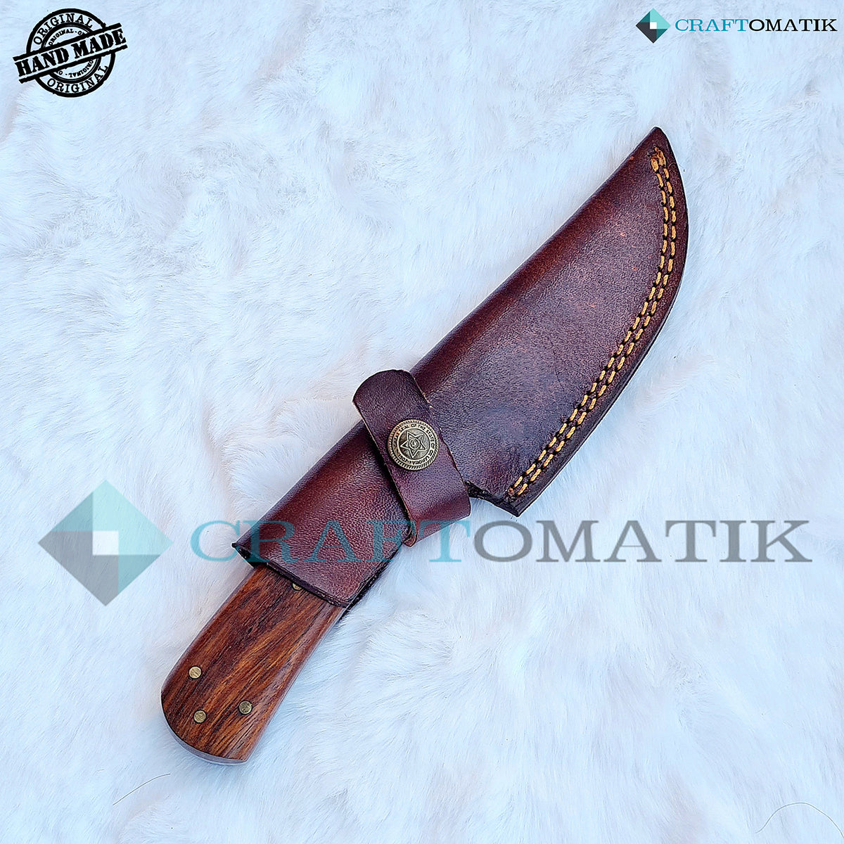 Damast Jagdmesser - LXVII