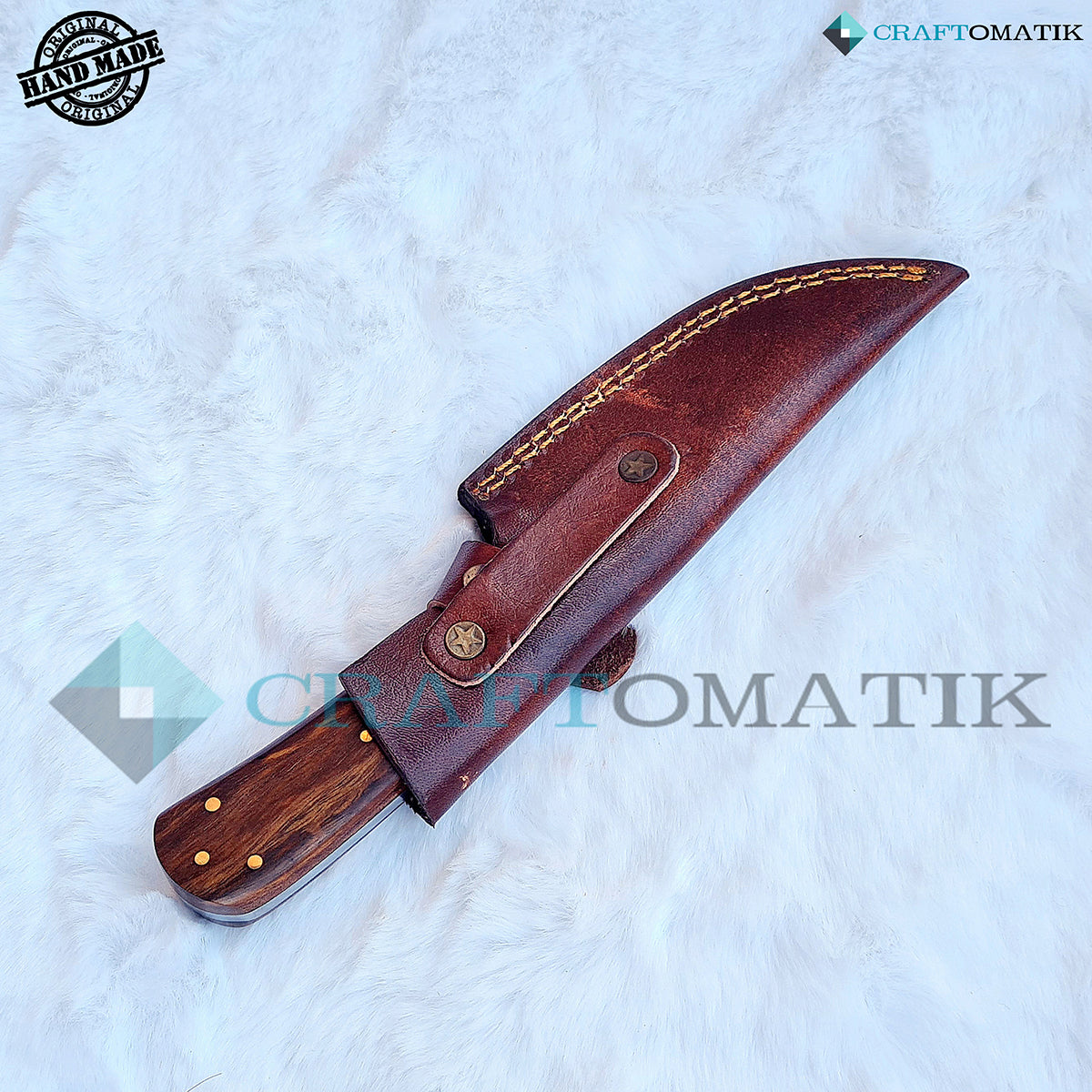 Damast Jagdmesser - LXVII