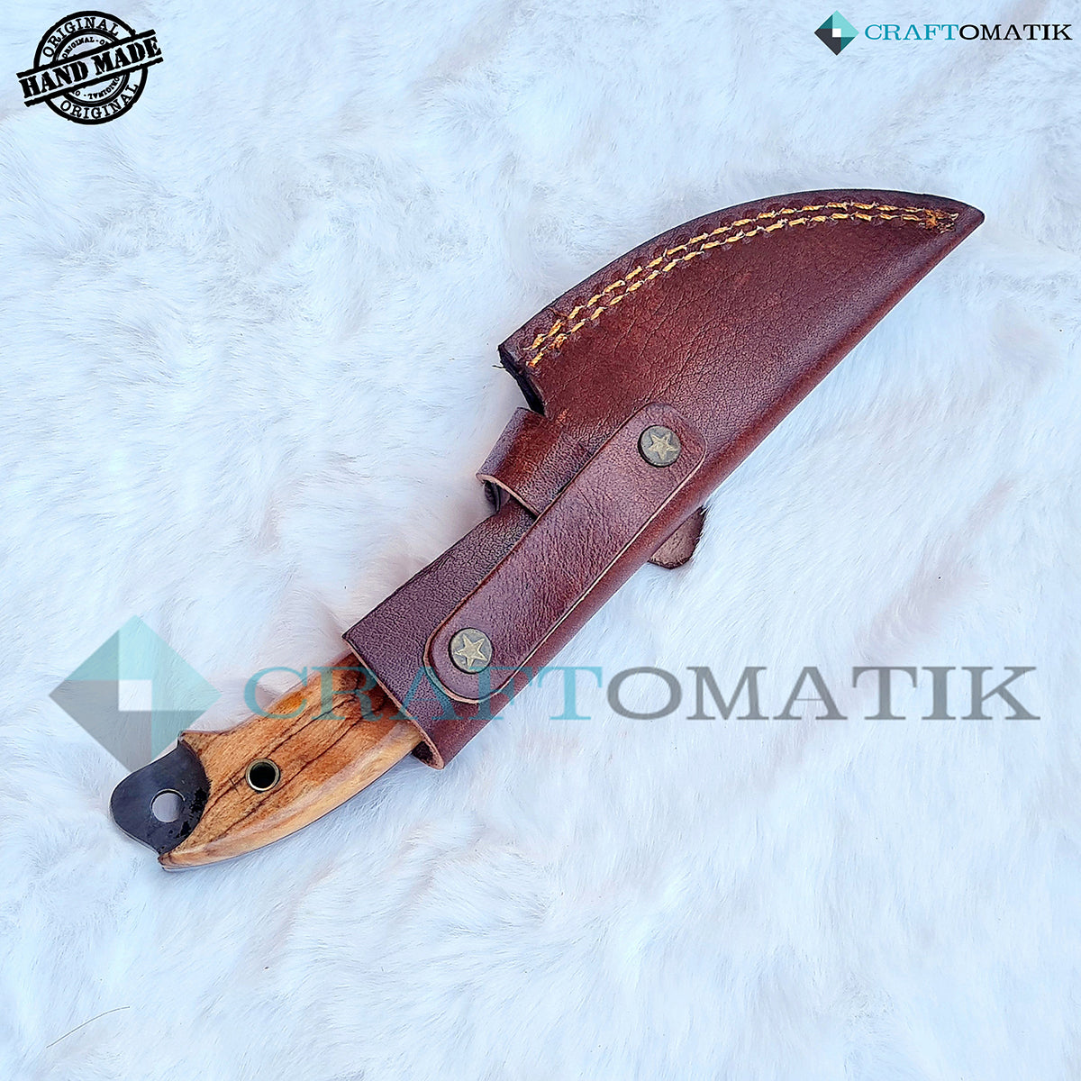 Damast Jagdmesser - LXVIII