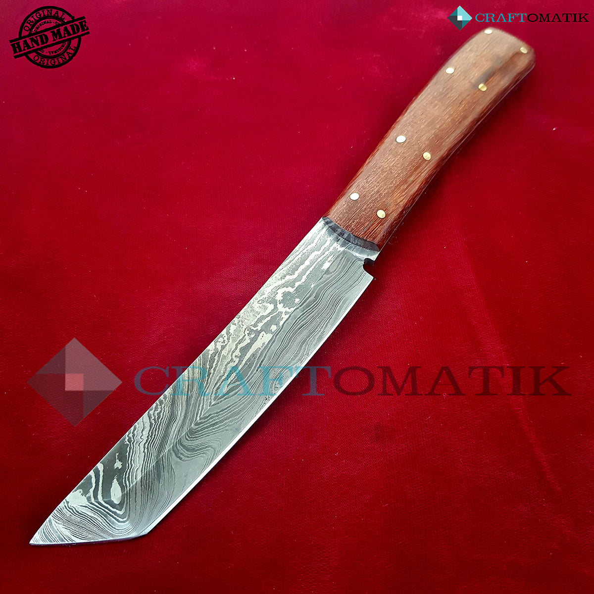 Damast Jagdmesser - LXXXI