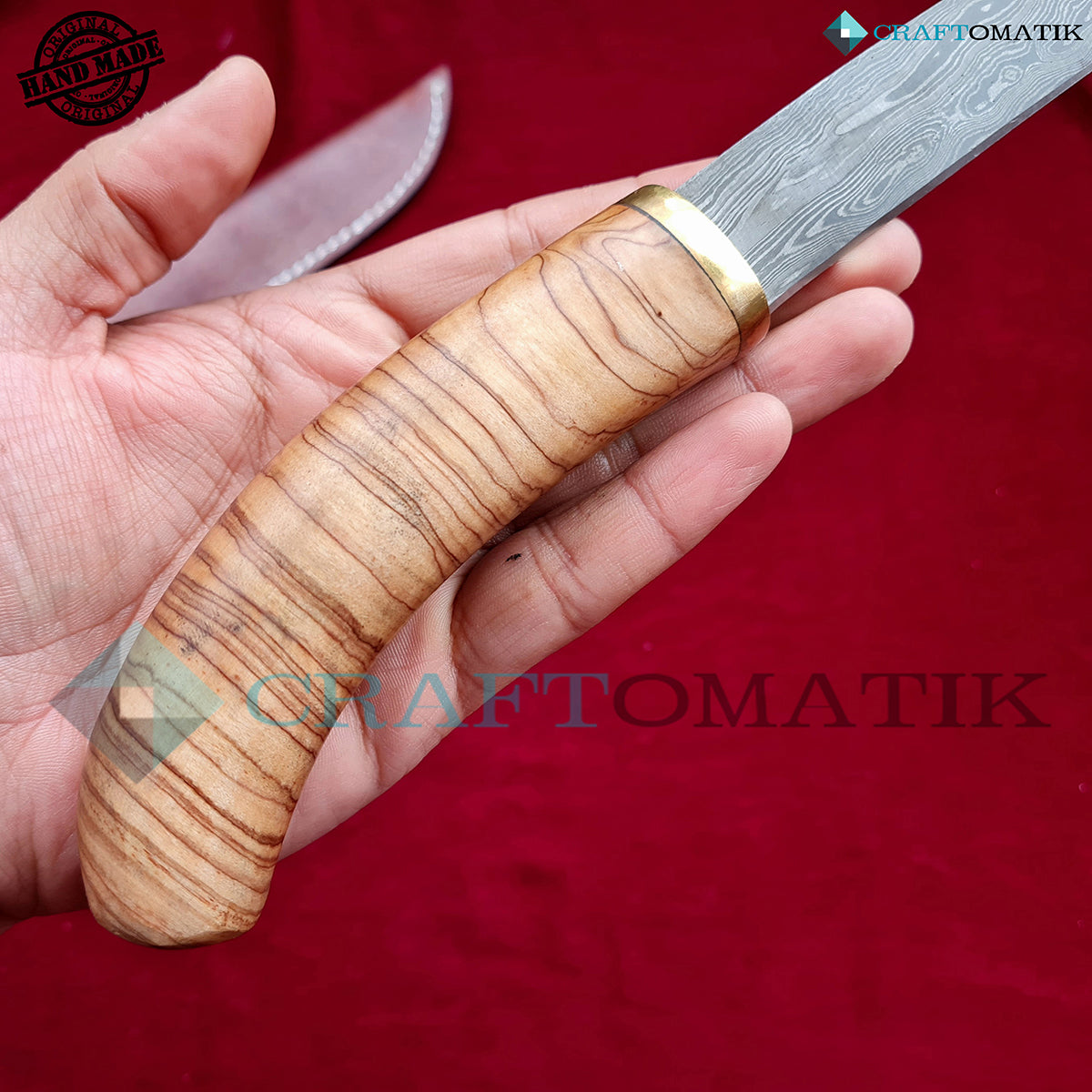 Damaszener Mittelalter Messer - V