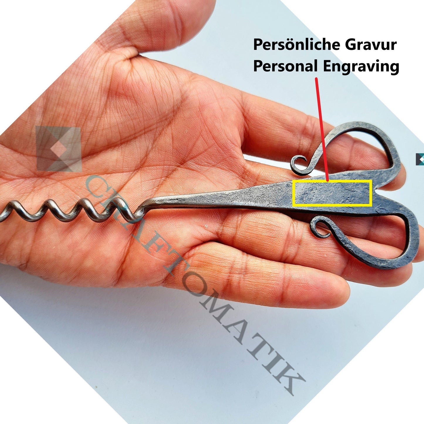 Handgeschmiedete Korkenzieher - IV
