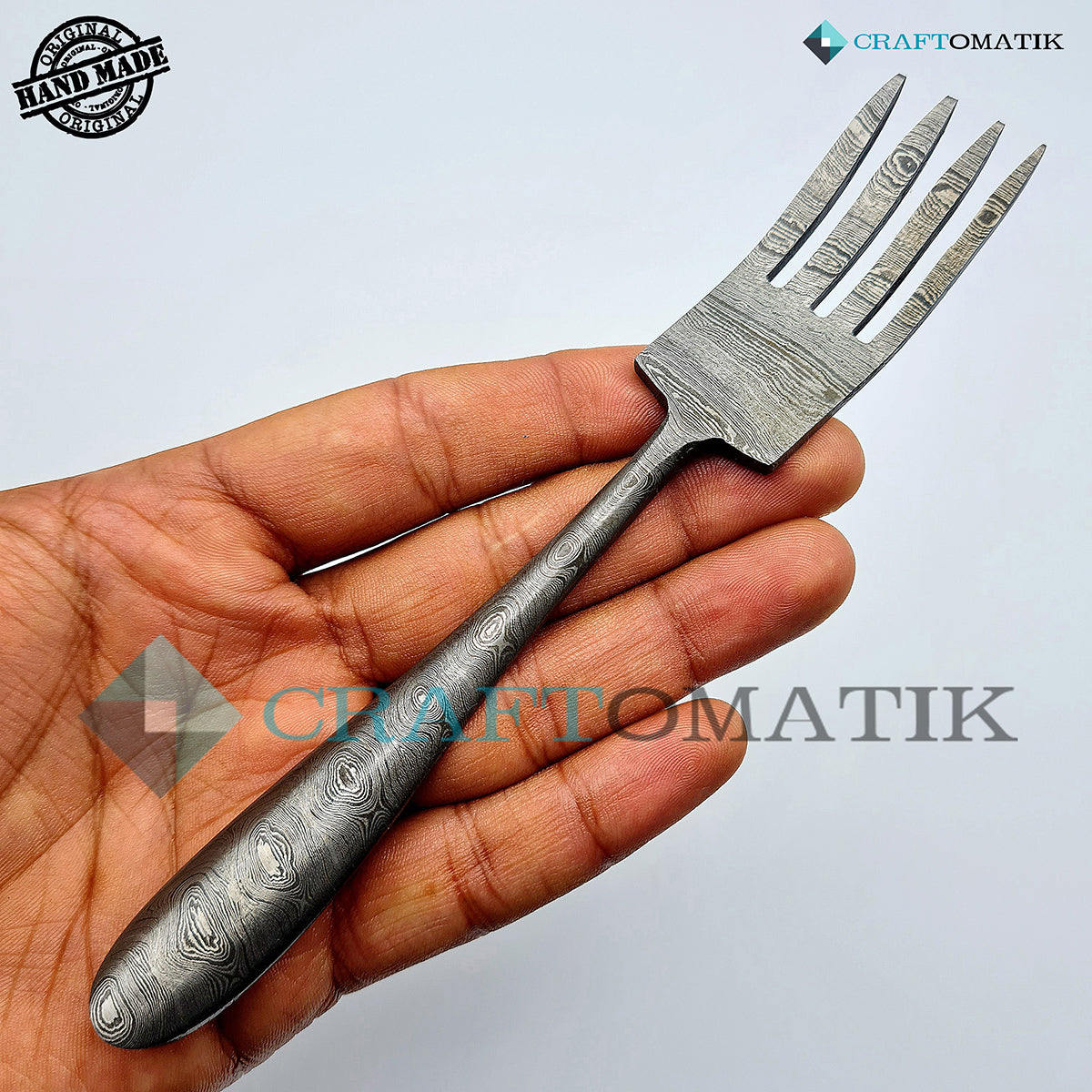 Damascus Steel Cutlery Set | Hand made | HFTC16x